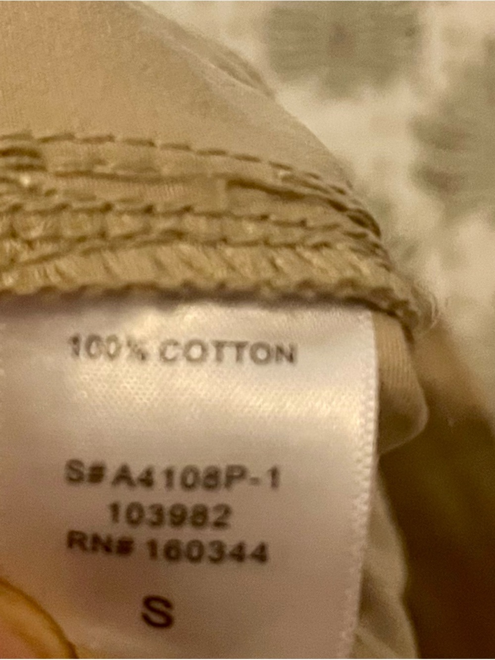 Barrel Button-Fly Pants in Khaki - Picture 7 of 7